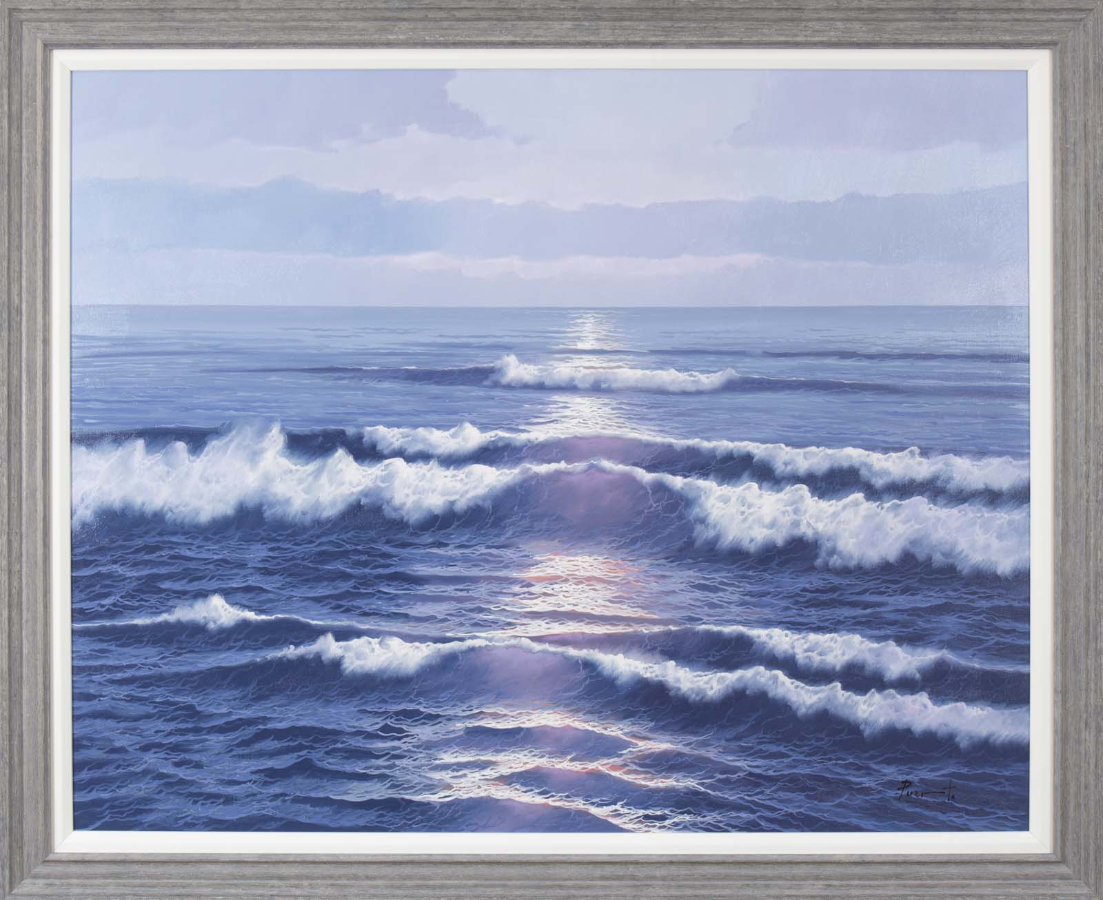 Moonlit Waves
