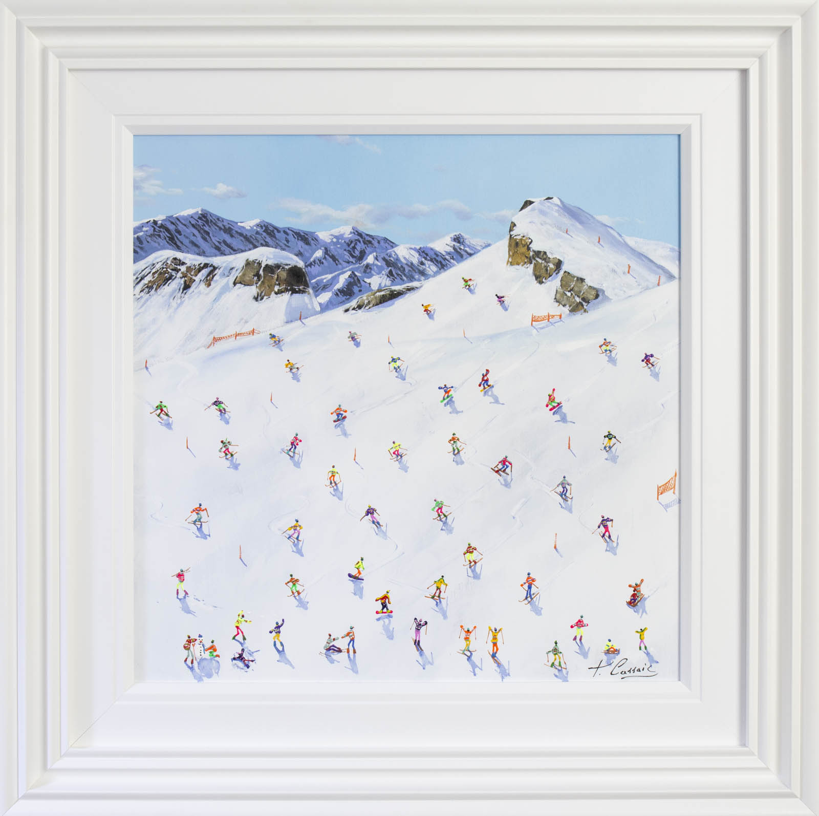 Swishing Skiers
