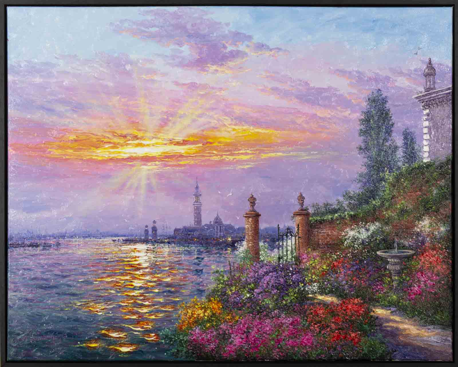 Summertime Sparkle Across The Lagoon, Venice