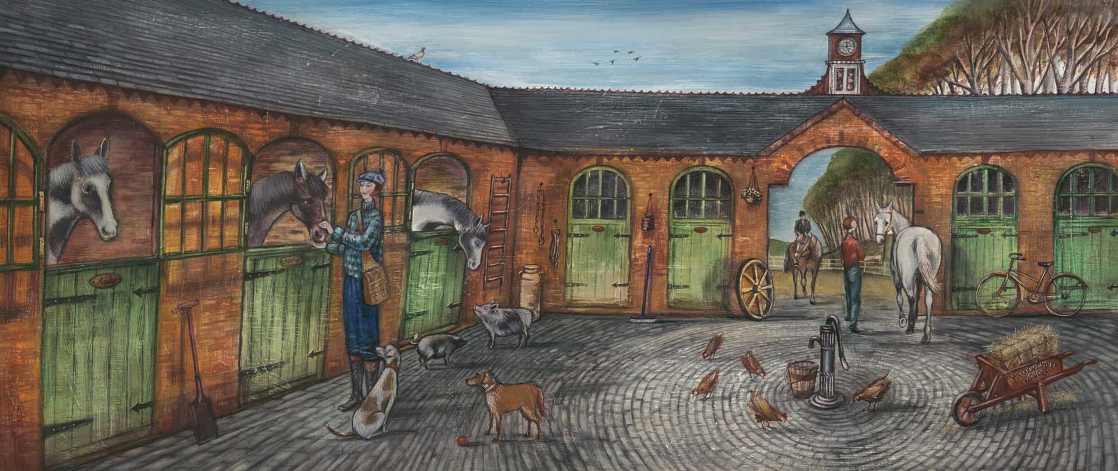 Stable Courtyard