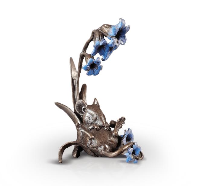 Mouse with Bluebells (1174)